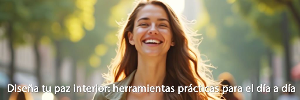 Diseña tu paz interior: herramientas prácticas para el día a día