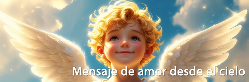 Mensaje de amor desde el cielo