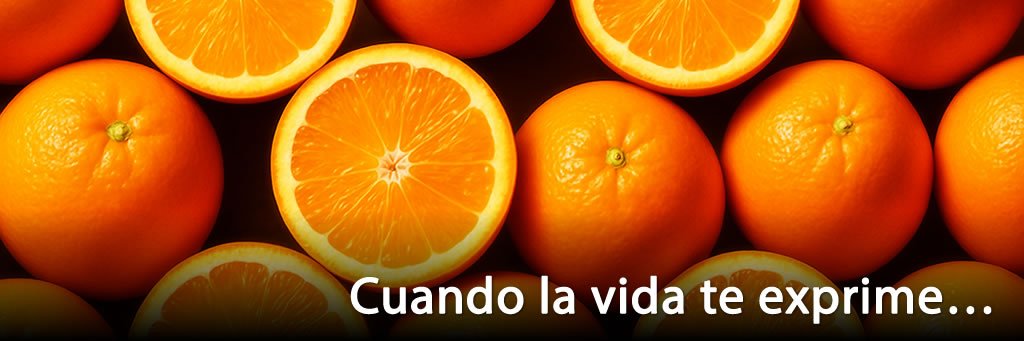🍊 Cuando la vida te exprime…