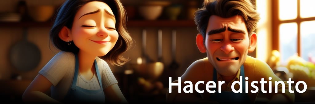 Hacer distinto