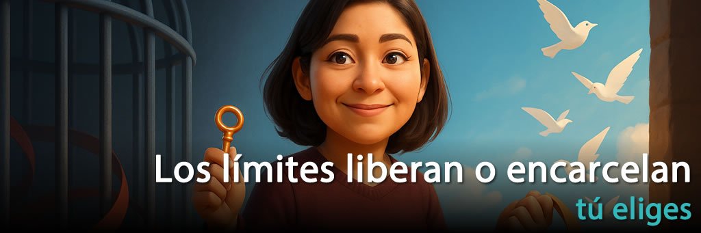 Los límites liberan o encarcelan: tú eliges