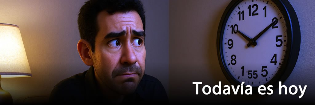 Todavía es hoy
