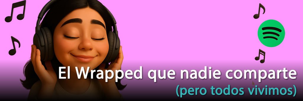 El Wrapped que nadie comparte (pero todos vivimos)