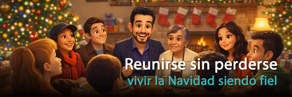 Reunirse sin perderse: vivir la Navidad siendo fiel