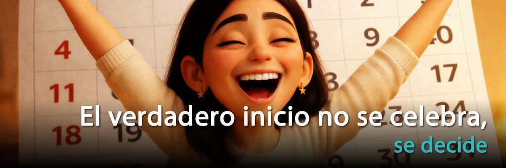El verdadero inicio no se celebra, se decide