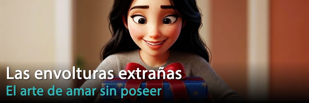 Las envolturas extrañas: el arte de amar sin poseer