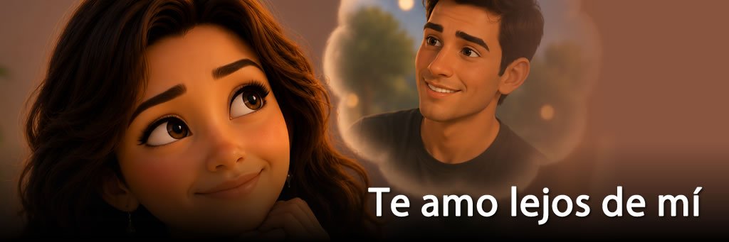 Te amo lejos de mí